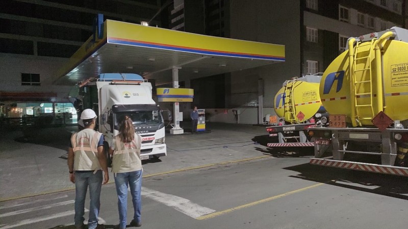 vazamento posto de combustível torres
