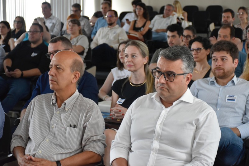 Presidente da Fepam, Renato Chagas, e secretário-ajunto da Sema, Marcelo Camardelli