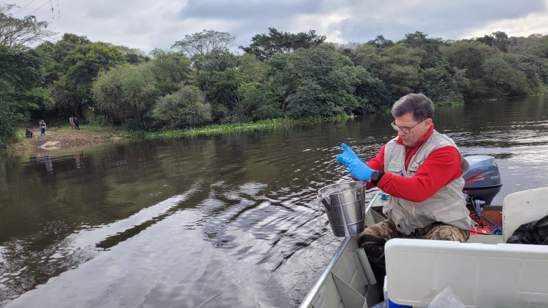 Coletas foram feitas no Guaíba e no Rio Gravataí
