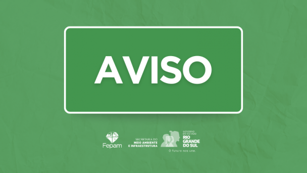 Capa Site Fepam - Aviso